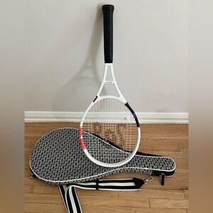 Malbon X Prince Tennis Racquet and Noelle Tennis Bag